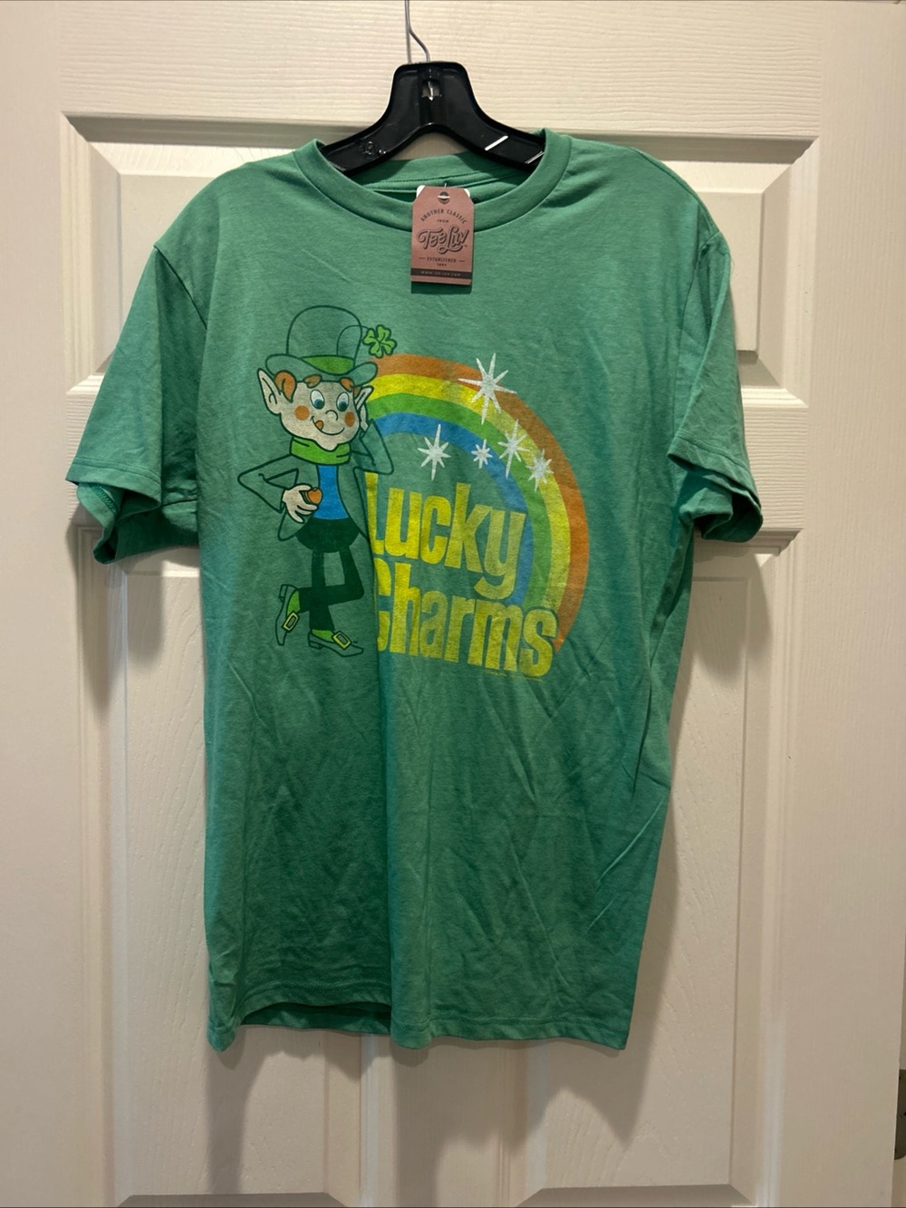 Lucky Charms Green Graphic Tee for Women